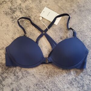 Stylish Deep Blue Women's Bra